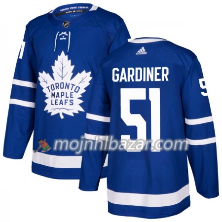 Dresovi Toronto Maple Leafs Jake Gardiner 51 Adidas 2017-2018 Plava Authentic - Muške Dresovi Toronto Maple Leafs Jake Gardiner 51 Adidas 2017-2018 Plava Authentic - Muške